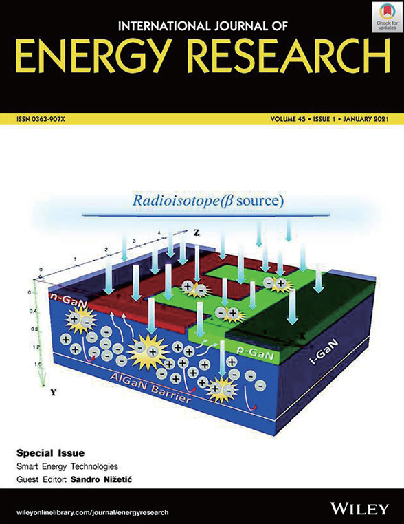 인터내셔널 저널 오브 에너지 리서치(International Journal of Energy Research) 제45권 1호 표지