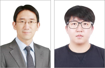 한국과학기술원 김정원 교수(좌)와 초고속방사선연구실 신준호 박사(우)