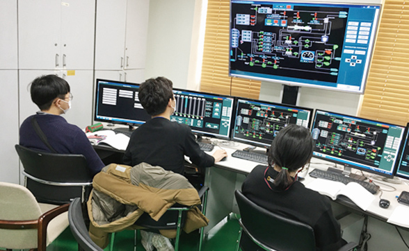그래픽 기반 원전모의운전 실습교육 개발 및 실시