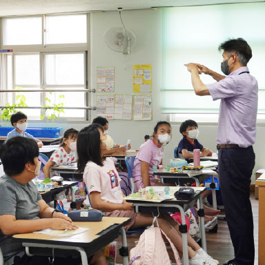 꿈나무 과학멘토 수업사진