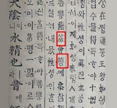 <동국정운>에 사용된 활자