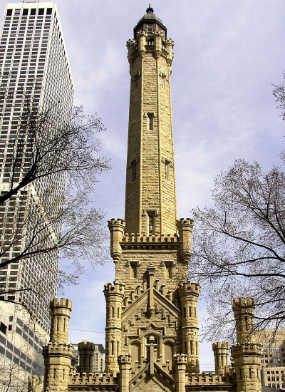 시카고 대화재를 상징하는 ‘워터 타워’