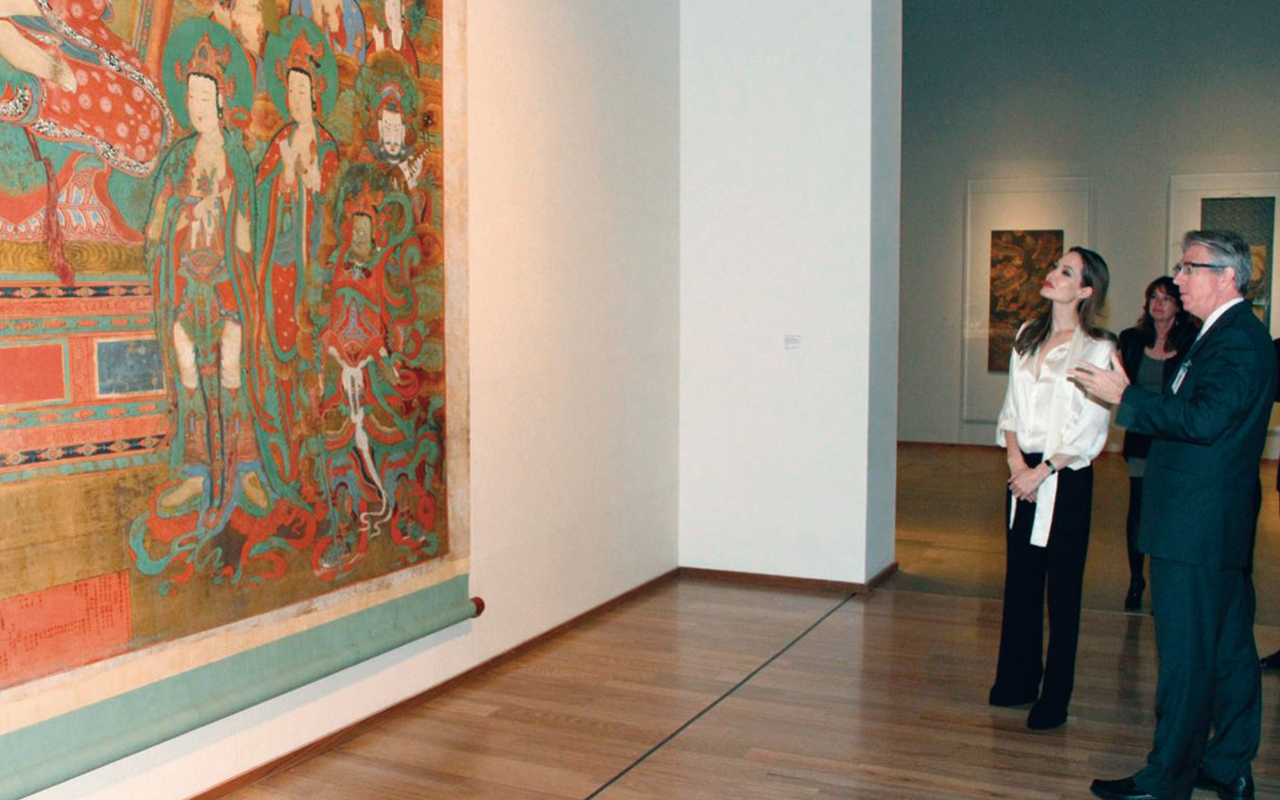 하귤나무가 가득한 포토존