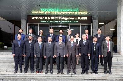 K.A.CARE Delegation visited KAERI