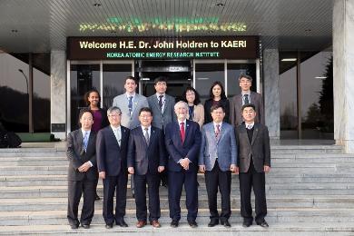 Assistant to US President for Science and Technology Visited KAERI